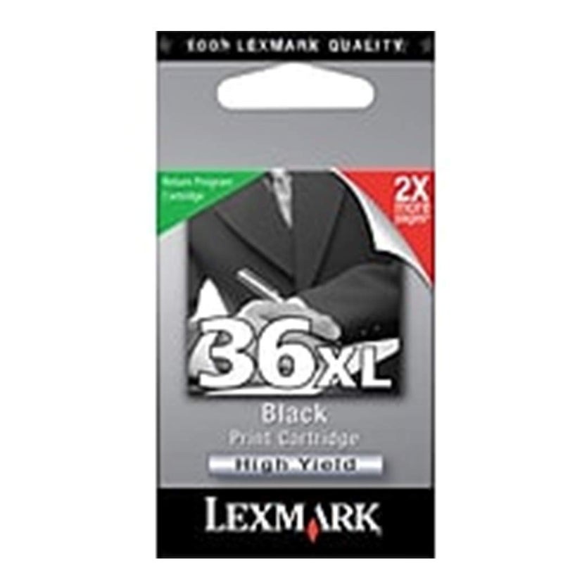 Lexmark # 36 XL High Yield Black Print Cartridge (18C2170) - Image 2